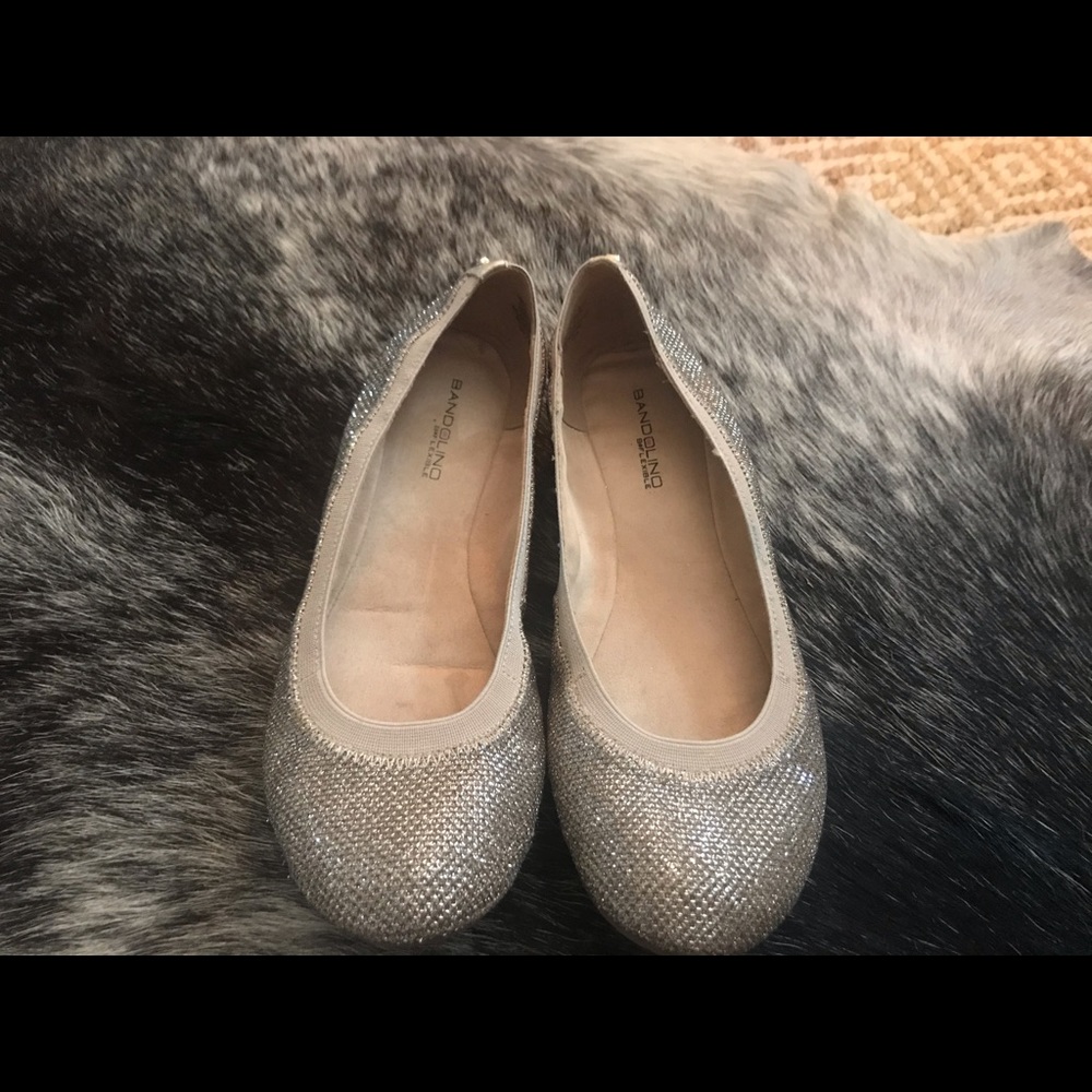 COPY - Bandolino Gold Ballet Flats